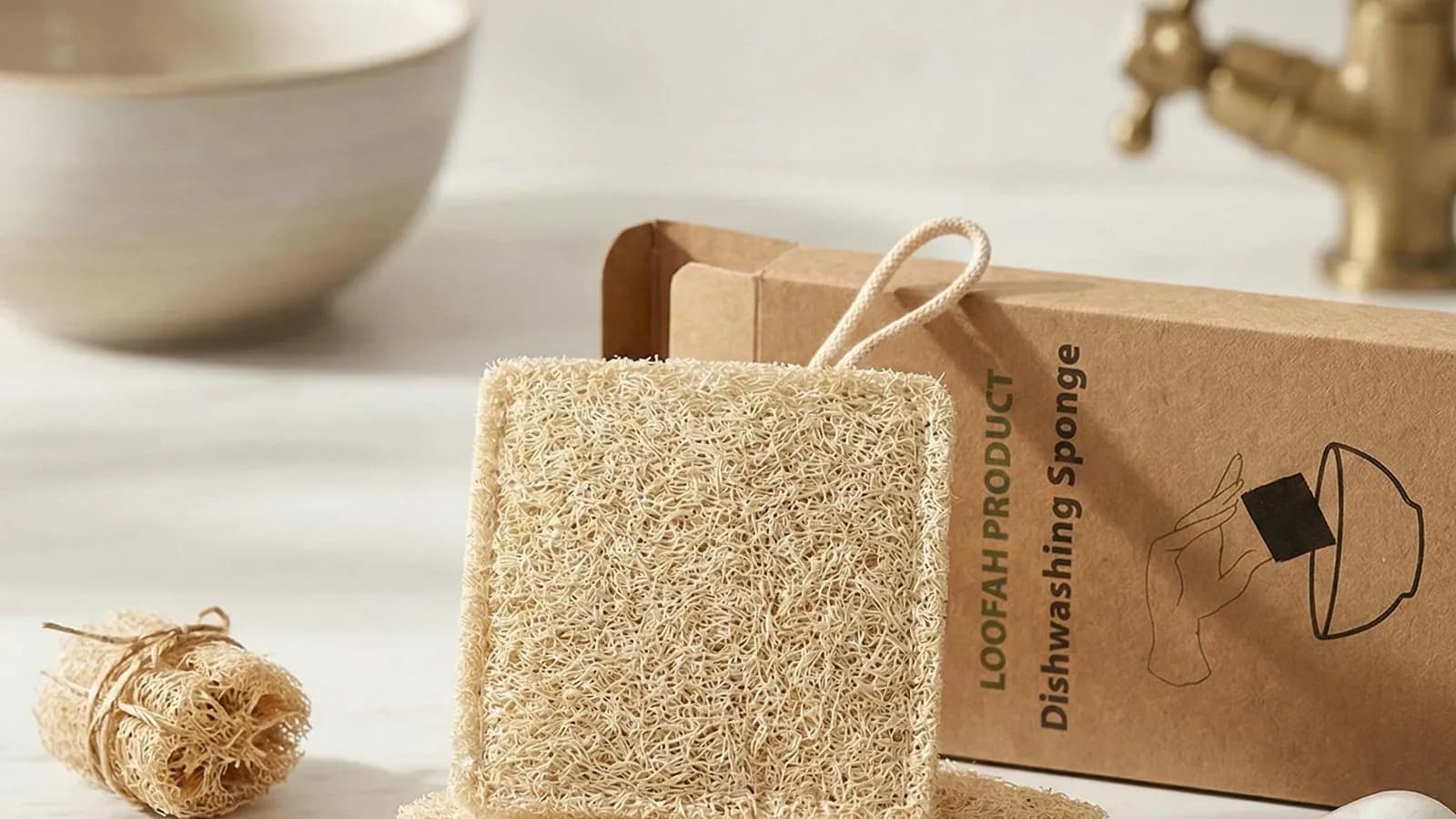 Using Loofah as a Natural Dish Sponge: A Kitchen Guide